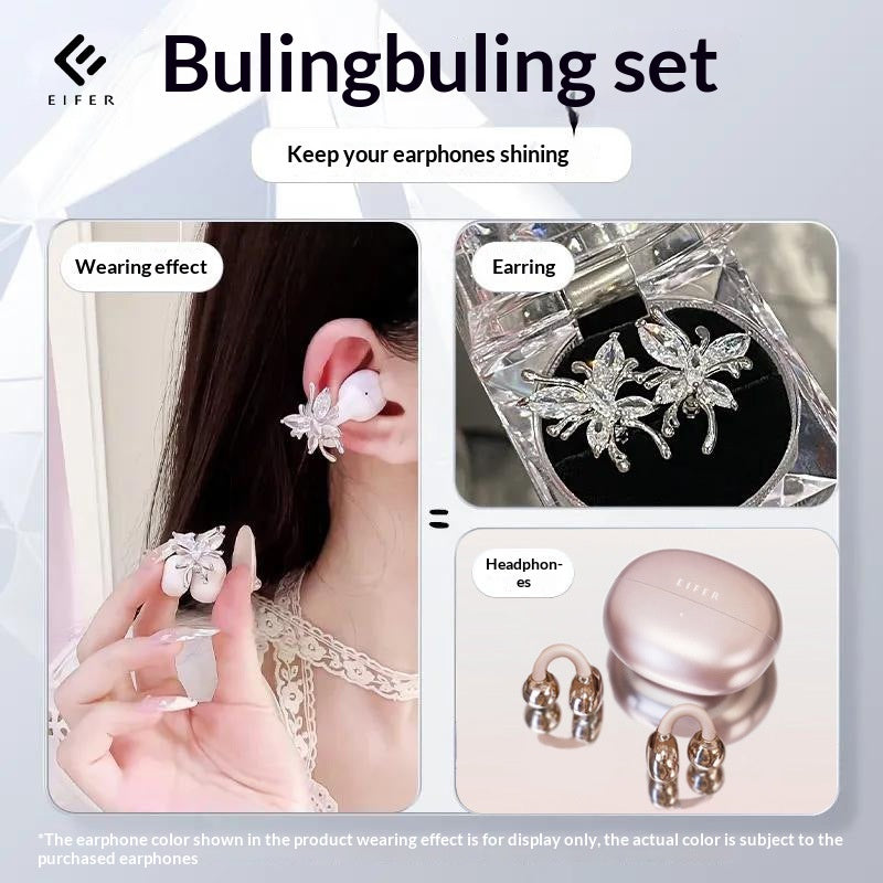 Butterfly-style Bluetooth earphones