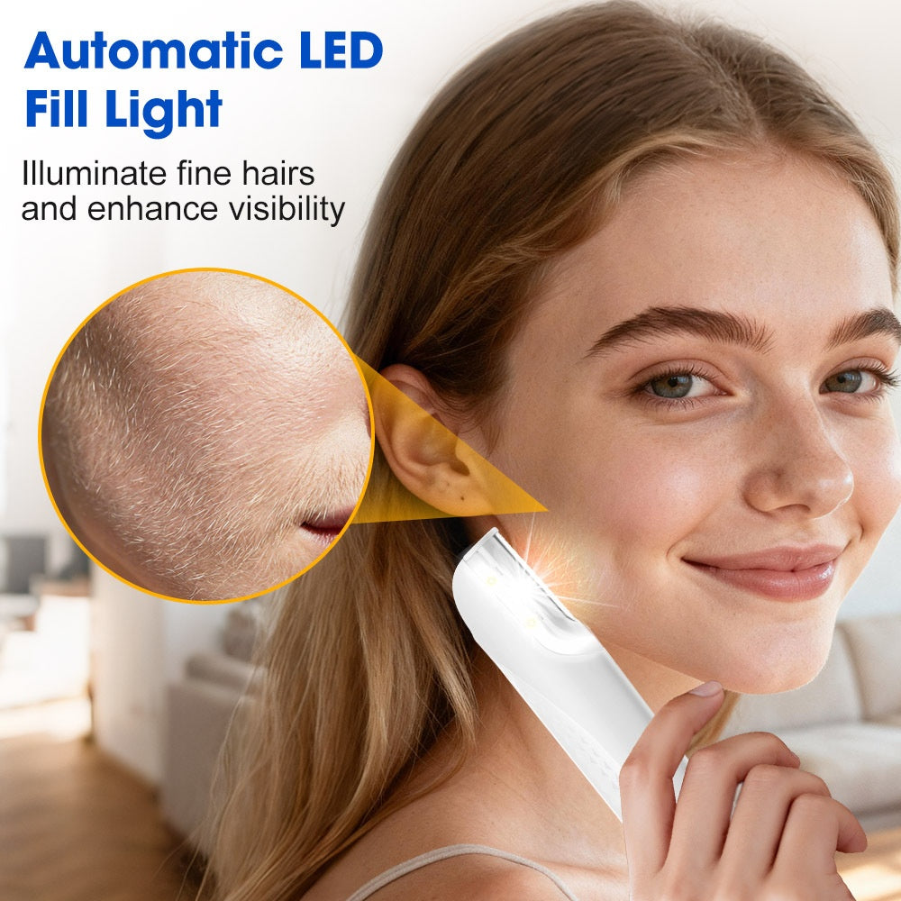 Rasage électrique et enlèvement de cheveux Beauté Rasoir ultrasonique