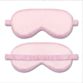 Eye mask in imitation silk-pink-light-1