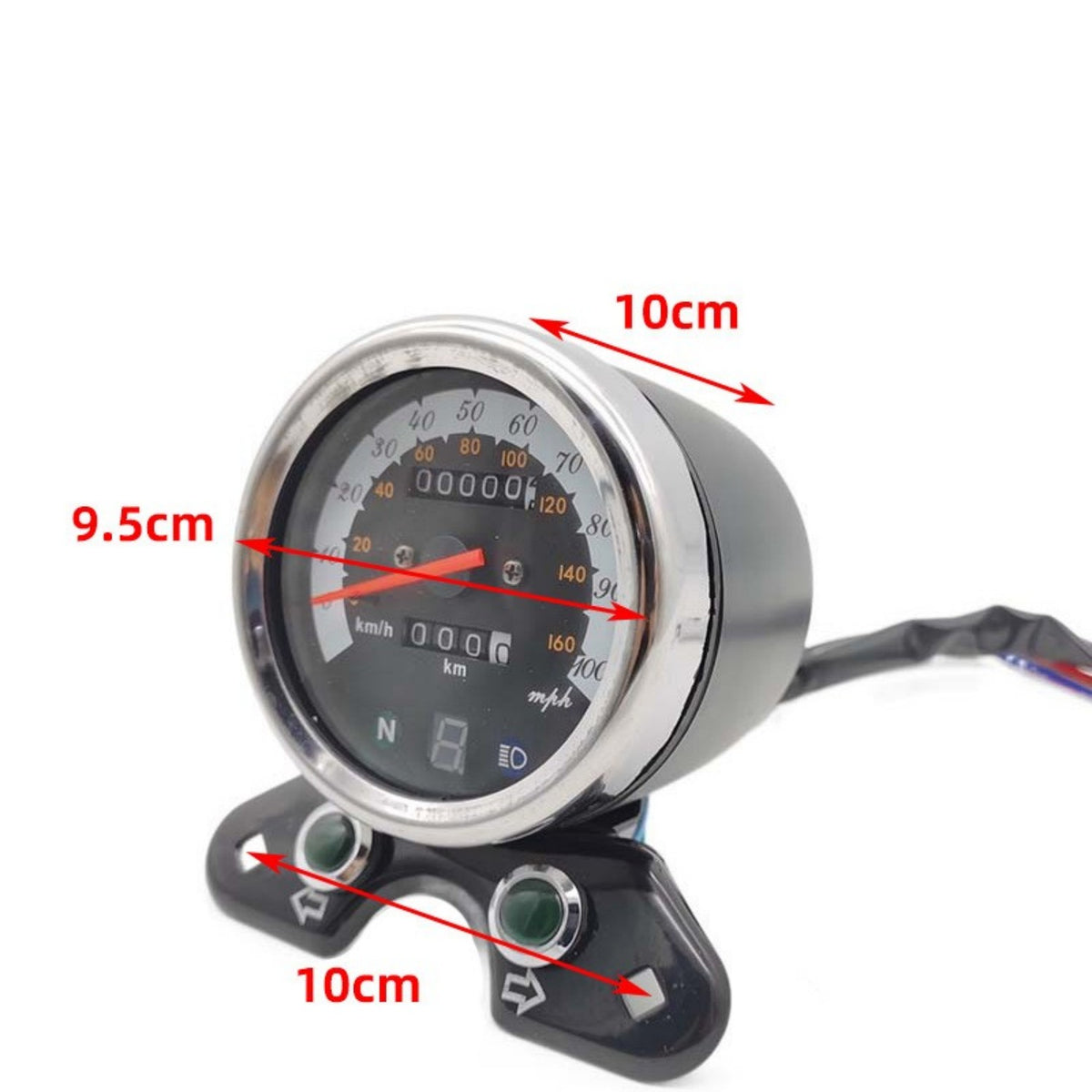 Assembly of motorcycle modification instruments
