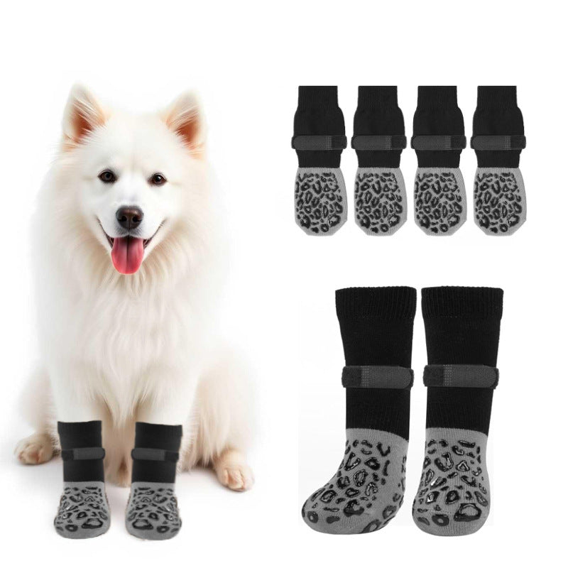 Chaussettes pour animaux imperméables et antidérapantes pour chiens