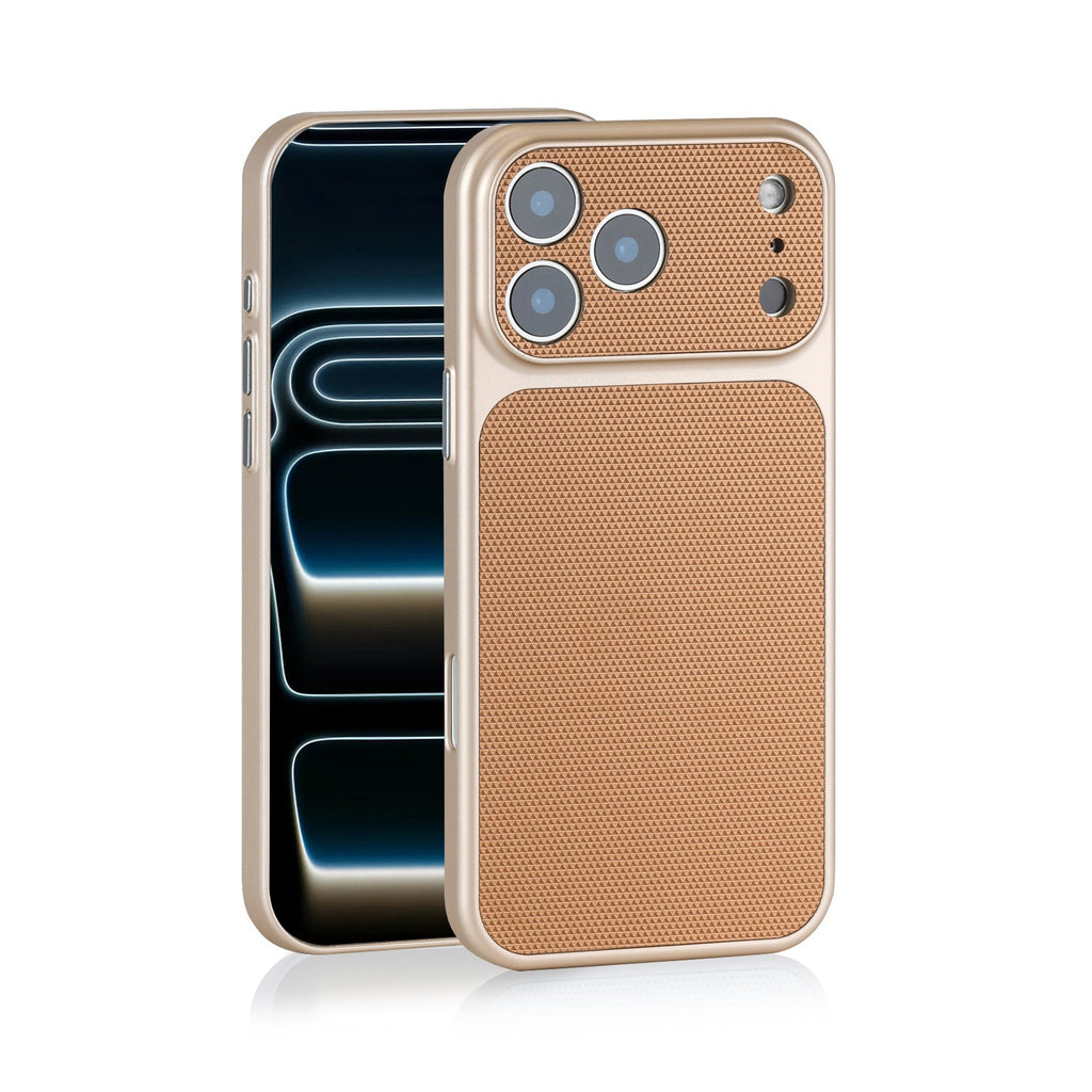 Couvercle de protection du boîtier de téléphone Grande fenêtre en cuir diamanté