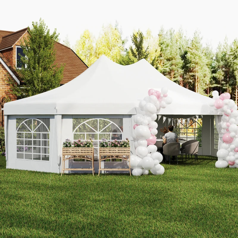 29' X 21' Canopy Party Event Tent avec 2 portes de recul