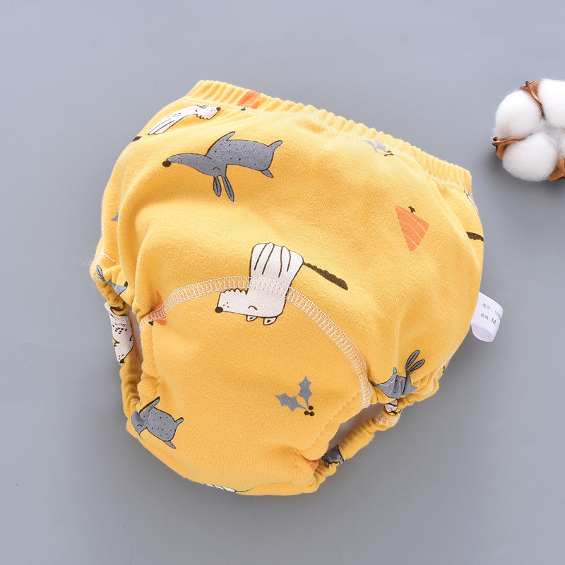 Pantalons d'entraînement pour bébés Lavable 6 couches Couverture de couche Gauze Apprentissage