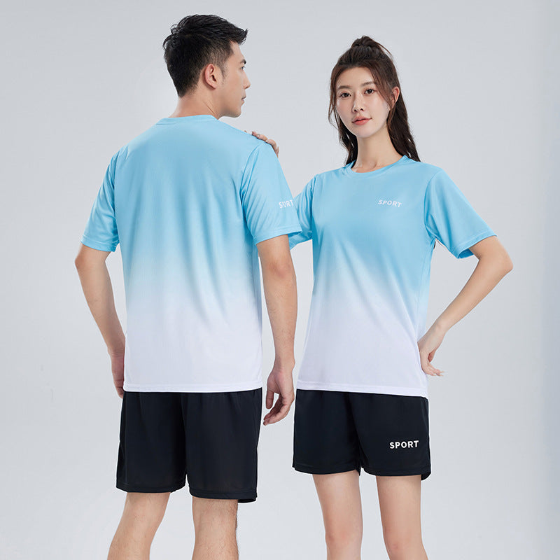 T-shirt short sleeve à manches courtes à séchage rapide
