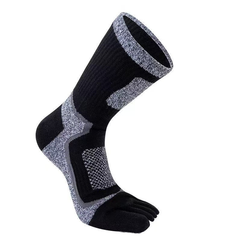 Chaussettes de coton absorbantes à la sueur pour hommes