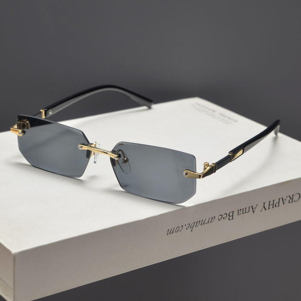 Lunettes de soleil homme sans cadre