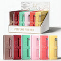 Women's 6-Piece Set Travel Perfume 35ml 1.18oz Perfume For Her PDQ Sweet Gourmand & Floral Fragrances Long Lasting For Party Night Out & Daily Wear Pe