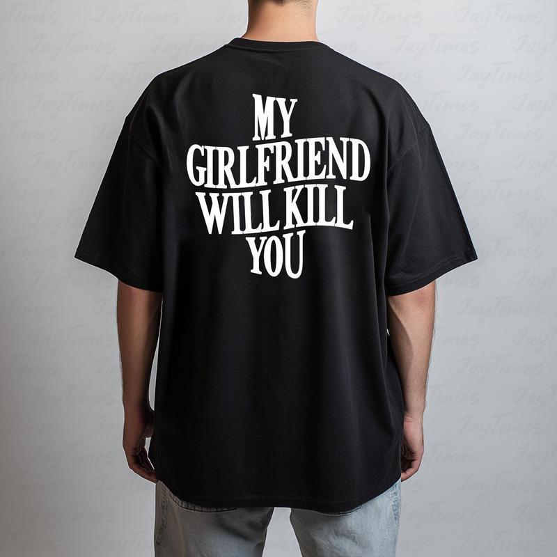 T-shirt en coton taille européenne pour hommes