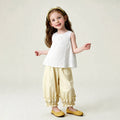 Pantalons casual pour enfants Bloomers à volant en dentelle à double couche
