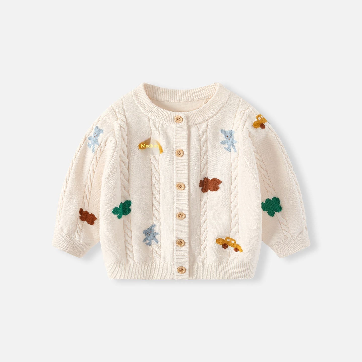 Chandail pour bébé Chemise tricotée pour bébé garçon