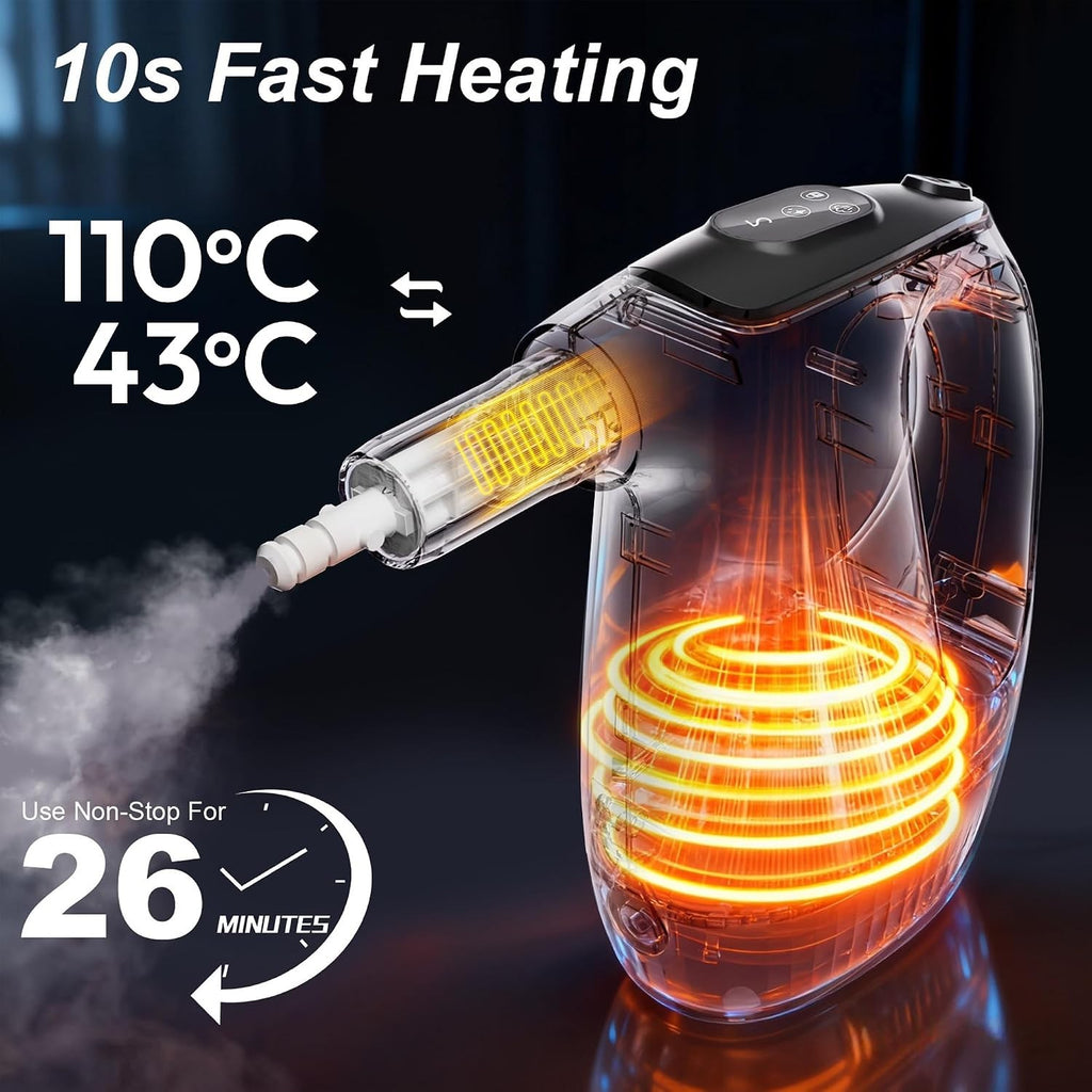Nettoyeur à vapeur portatif 10 en 1 - Nettoyeur à vapeur portable avec Mop - Steamer Clea