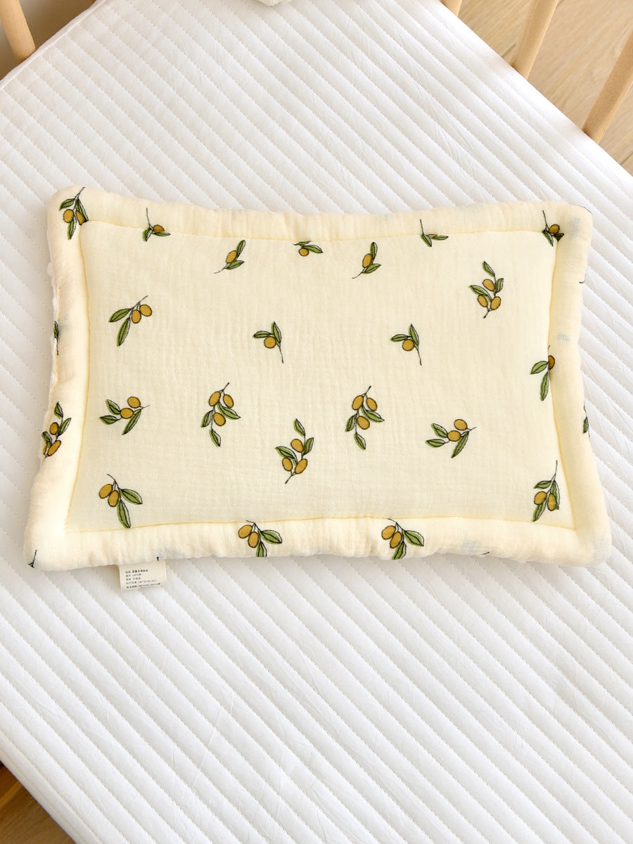Oreiller pour nouveau-né en coton Gauze Bonnet