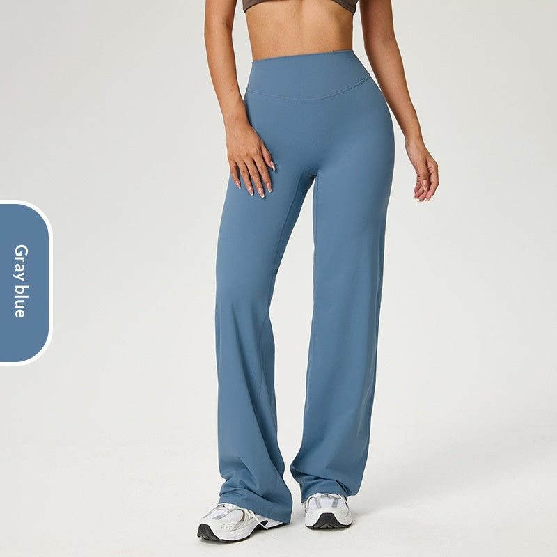 Pantalon casual pour femmes à taille haute