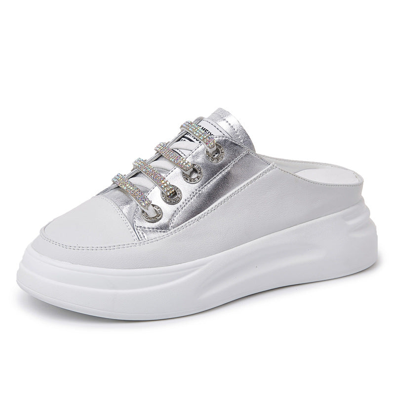 Femmes Mode Outer Wear Platform Slippers