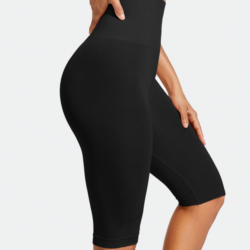 Yoga Capri Pantalons sans couture Haute élasticité Tight-fit High-waisted Butt-lifting