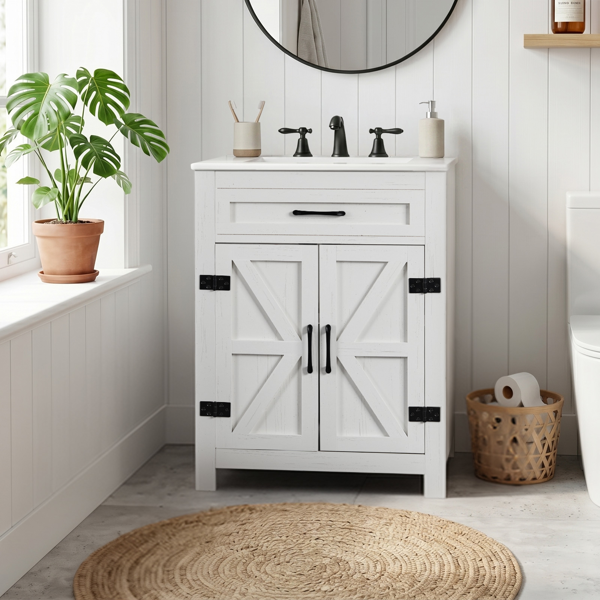 Tableau de particules blanc lavé avec Melamine Veneer
