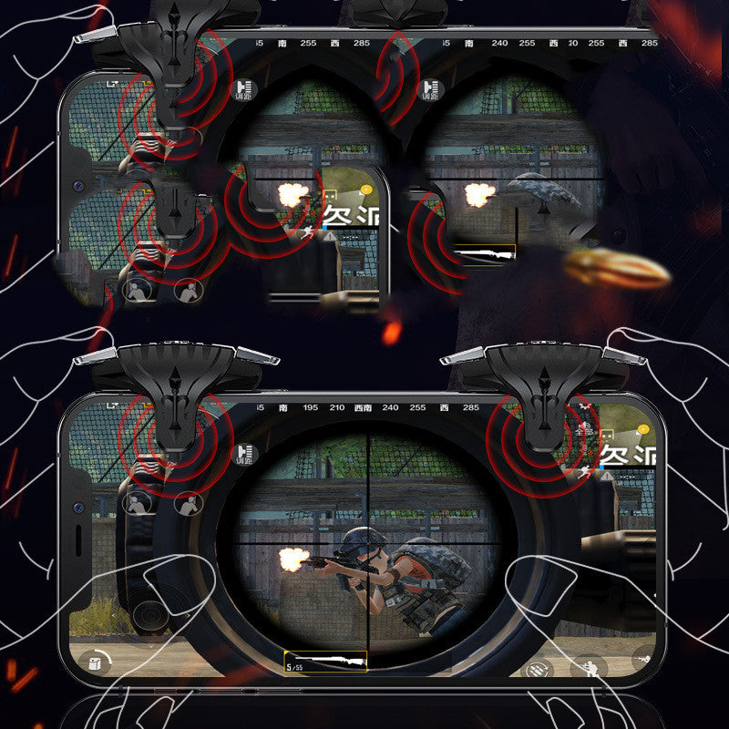 Jeu e-sports rapide et sensible assistant manger poulet artifact manger poulet bouton