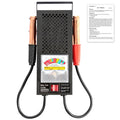 1Pc Testeur de charge de batterie 6 à 12V Testeur de batterie avec des clips en cuivre isolés lourds