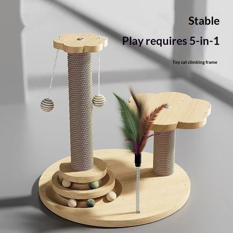 Jouets de chat, tableau de scratching de chat, résistant à l'usure et non à l'échafaudage, poste de scratching de chat, chat