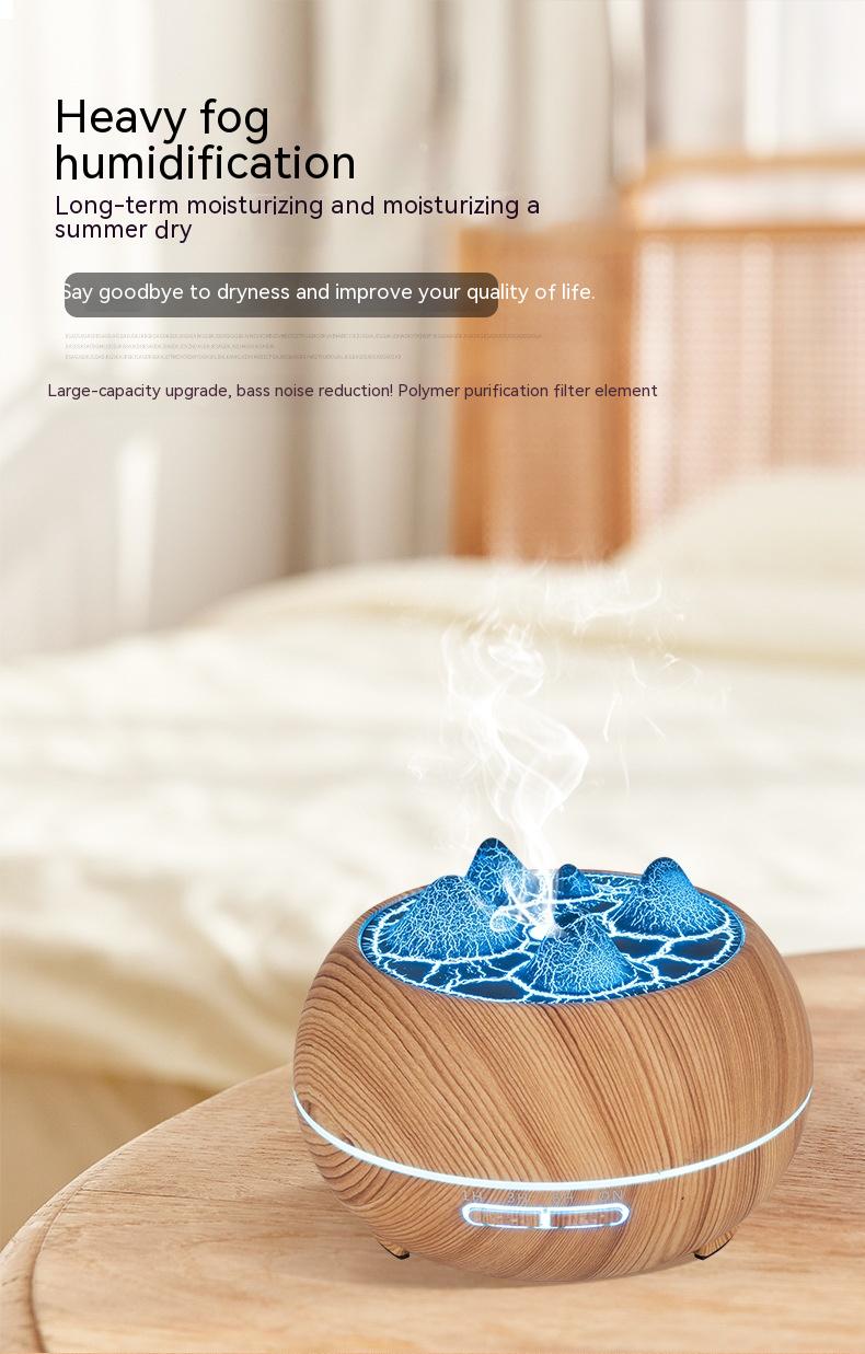 Humidificateur à grains de bois de montagne de Flame