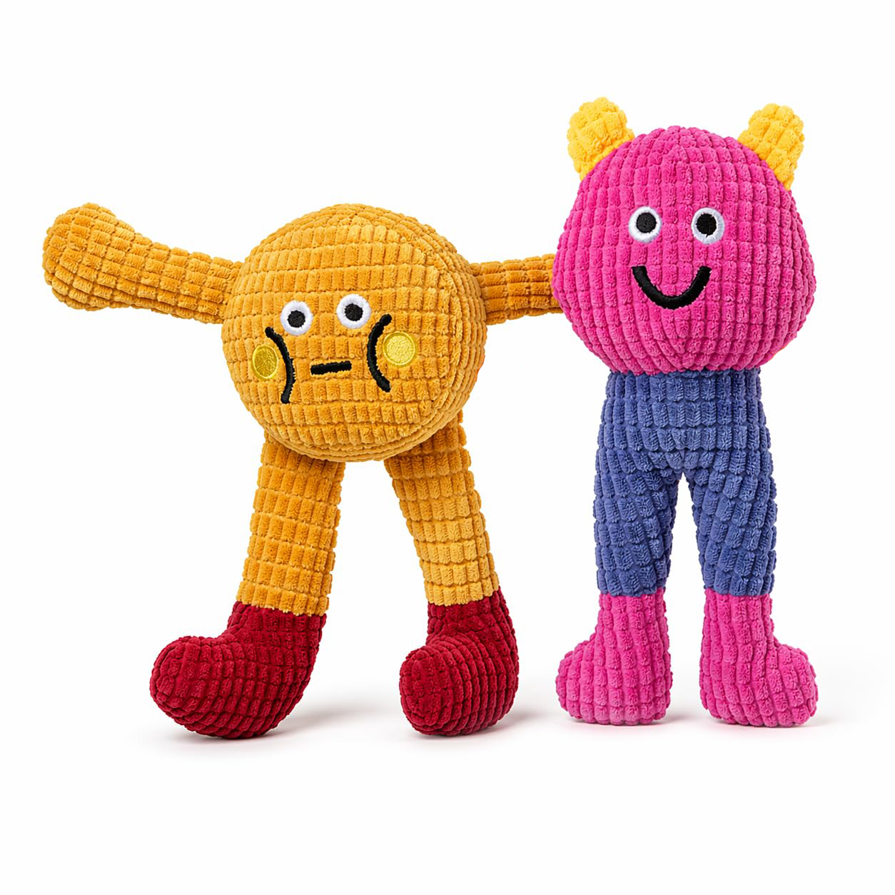 Jouets à mâcher avec le chat et le chien à l'intérieur