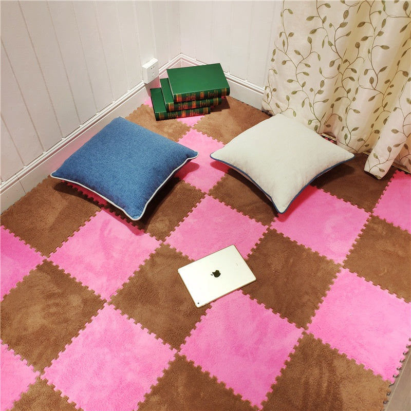 Tapis d'éponge encastrable en mousse composite pour les ménages