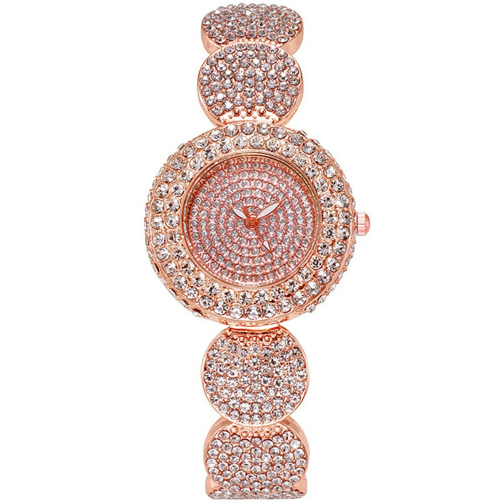 Simple Temperament Spot Perceuse ronde Petit cadran montre