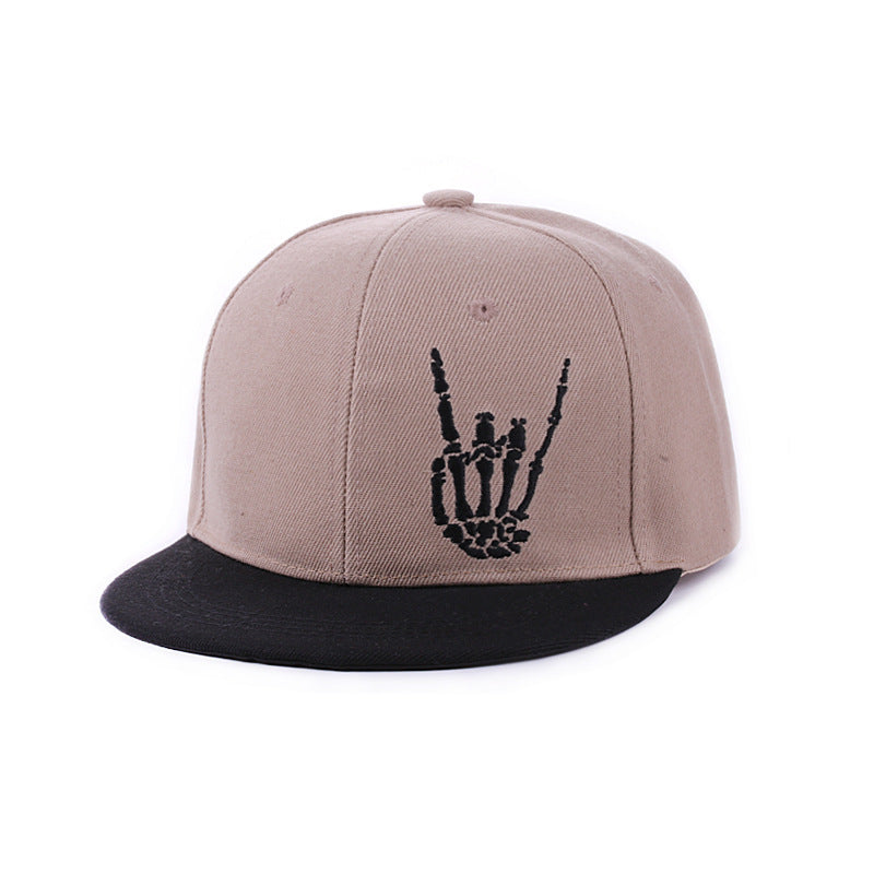 Casquette de baseball de style européen et américain Retro Flat-brim Hip-hop