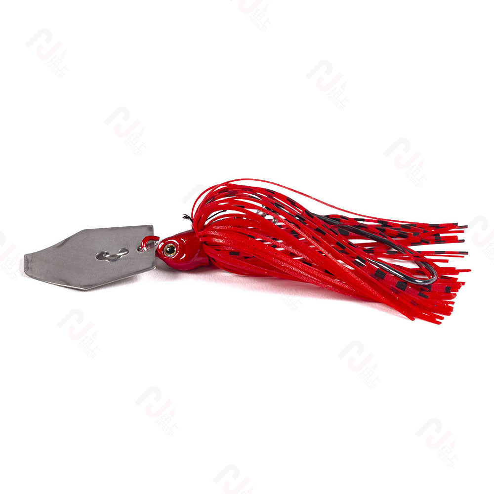 Luya Bait Whisker Guy Jig Metal Composite Glitter Head Crochet