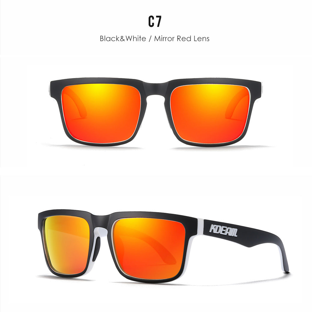 Sports de plein air Running Conduite Pêche Lunettes de soleil colorées