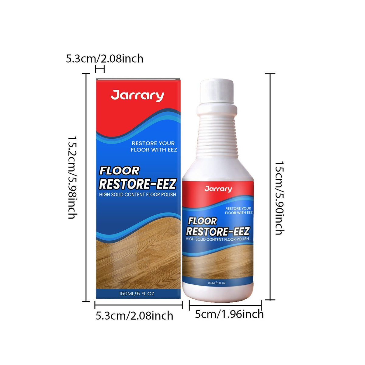 Nettoyage et polissage du sol des jarrets