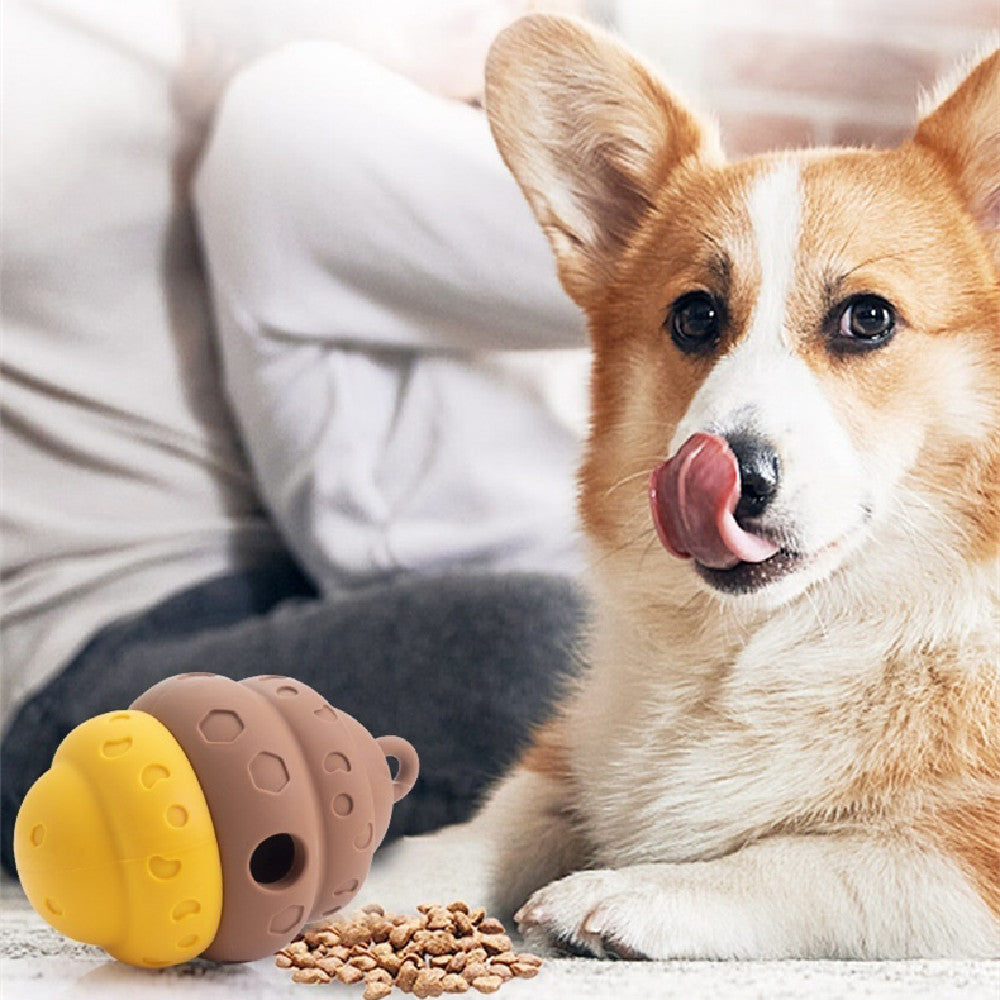 Dog Chew Toy Shockproof Food Dispenser