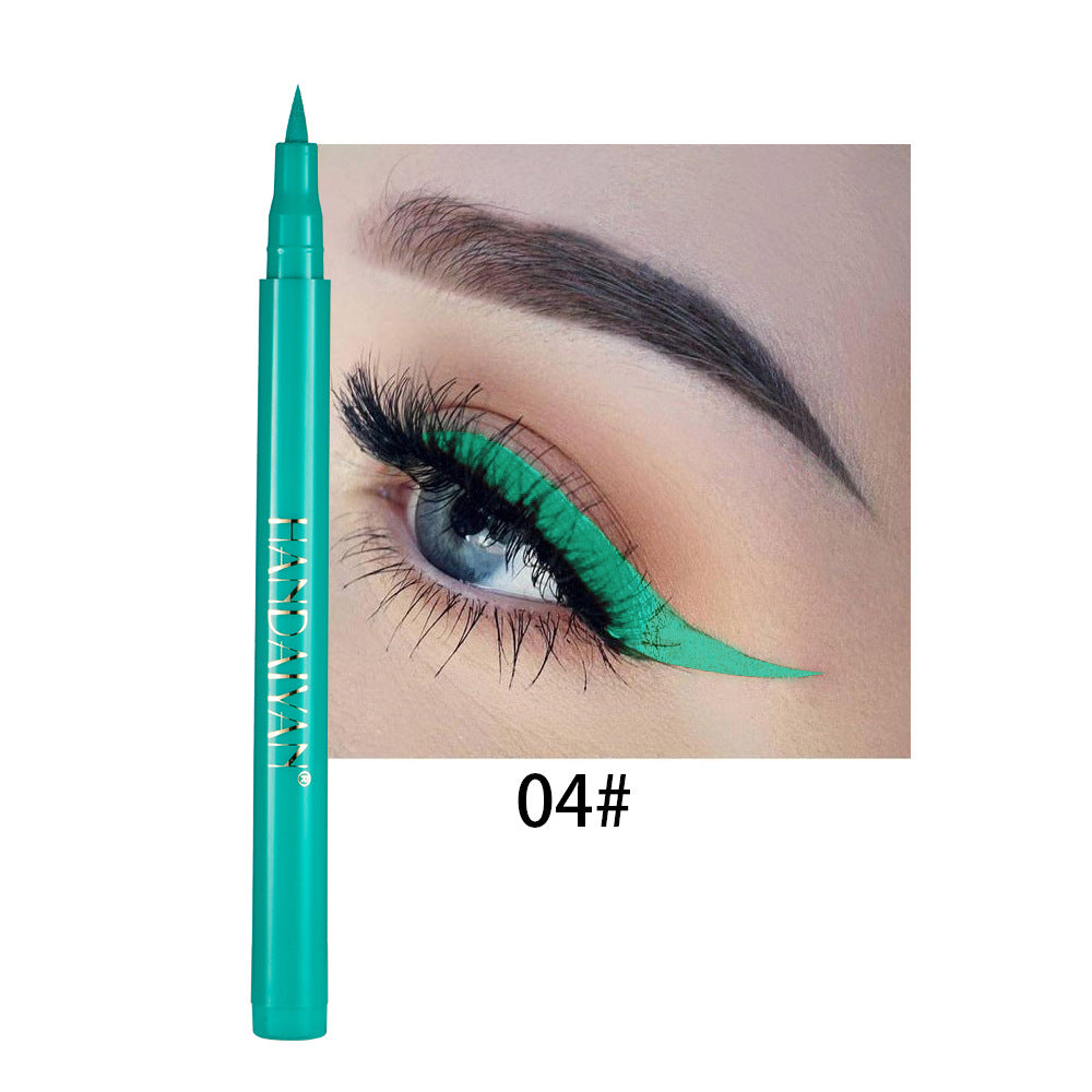 La peinture de couleur bricolage n'est pas facile à masquer Eyeliner mat