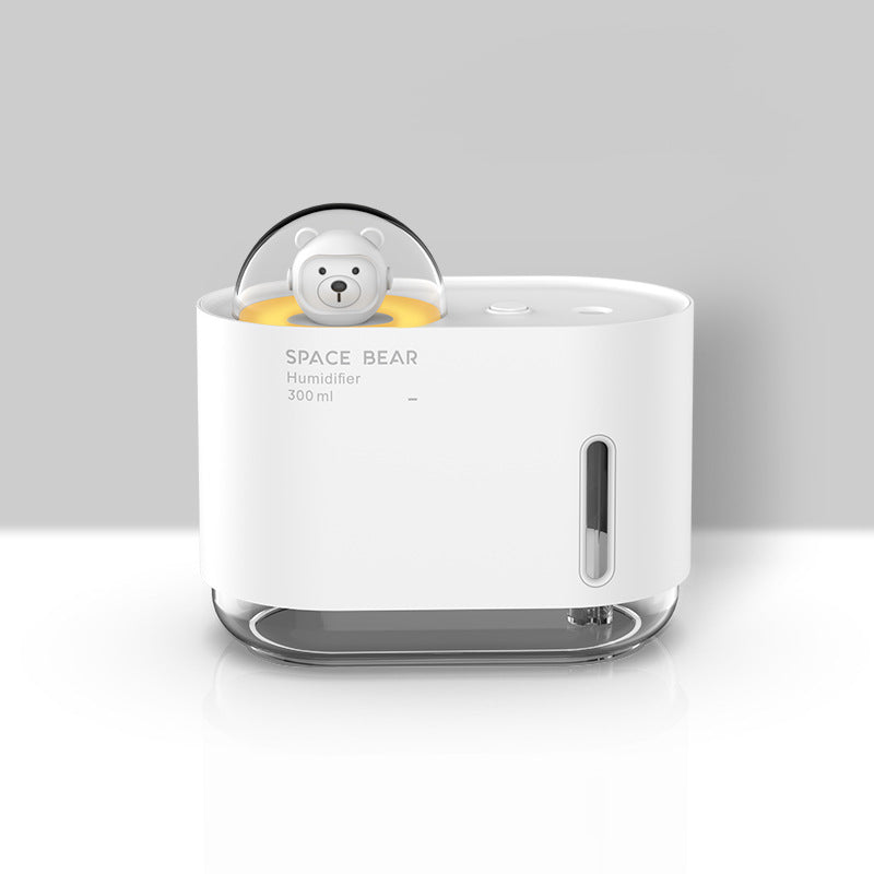 Humidificateur pour animaux mignons Spray compteur d'eau lumière de nuit Usb