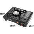 Camping en plein air Butane Gas Stove Portable Single Burner Hob BBQ Picnic Cooker UK