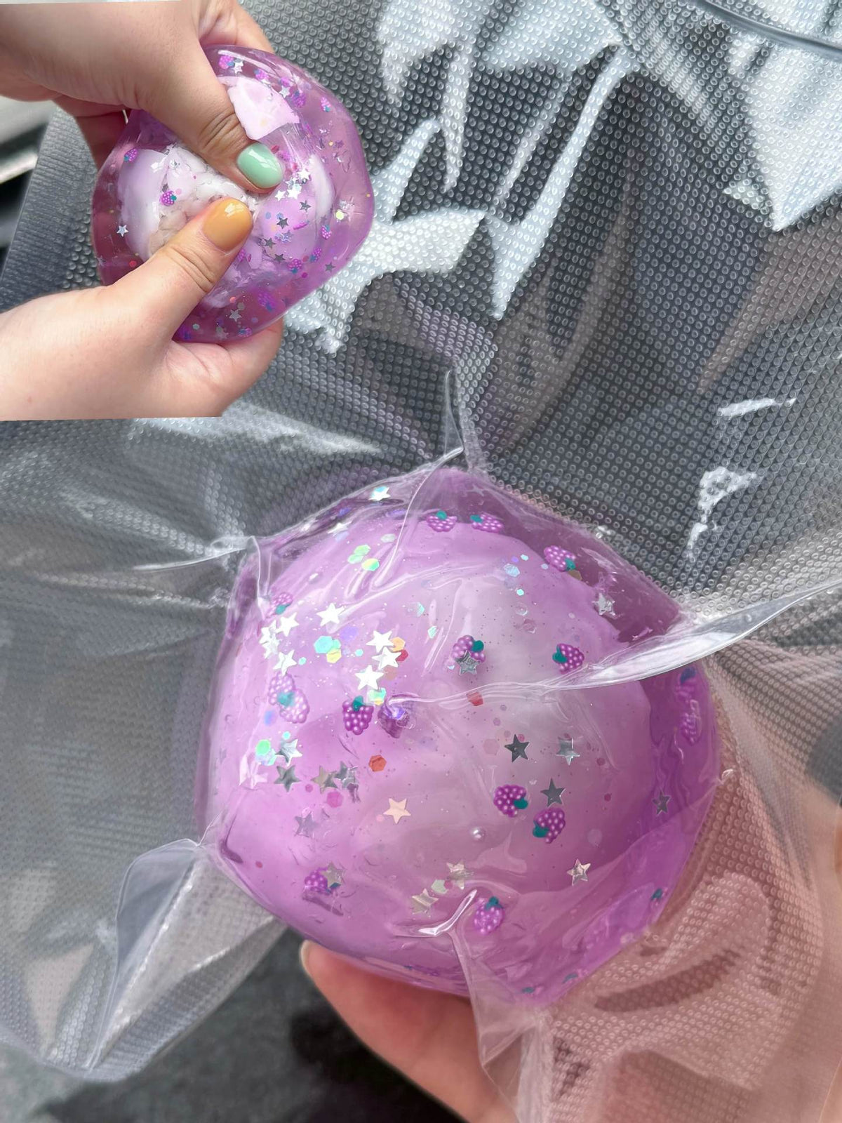 Balle artisanale à thème de Noël