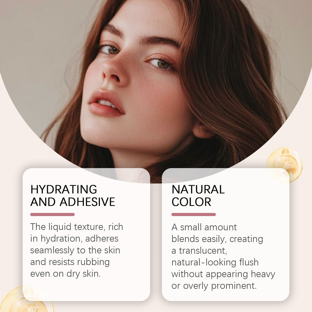 Hydratant hydratant Matte Blush and Lip Gloss