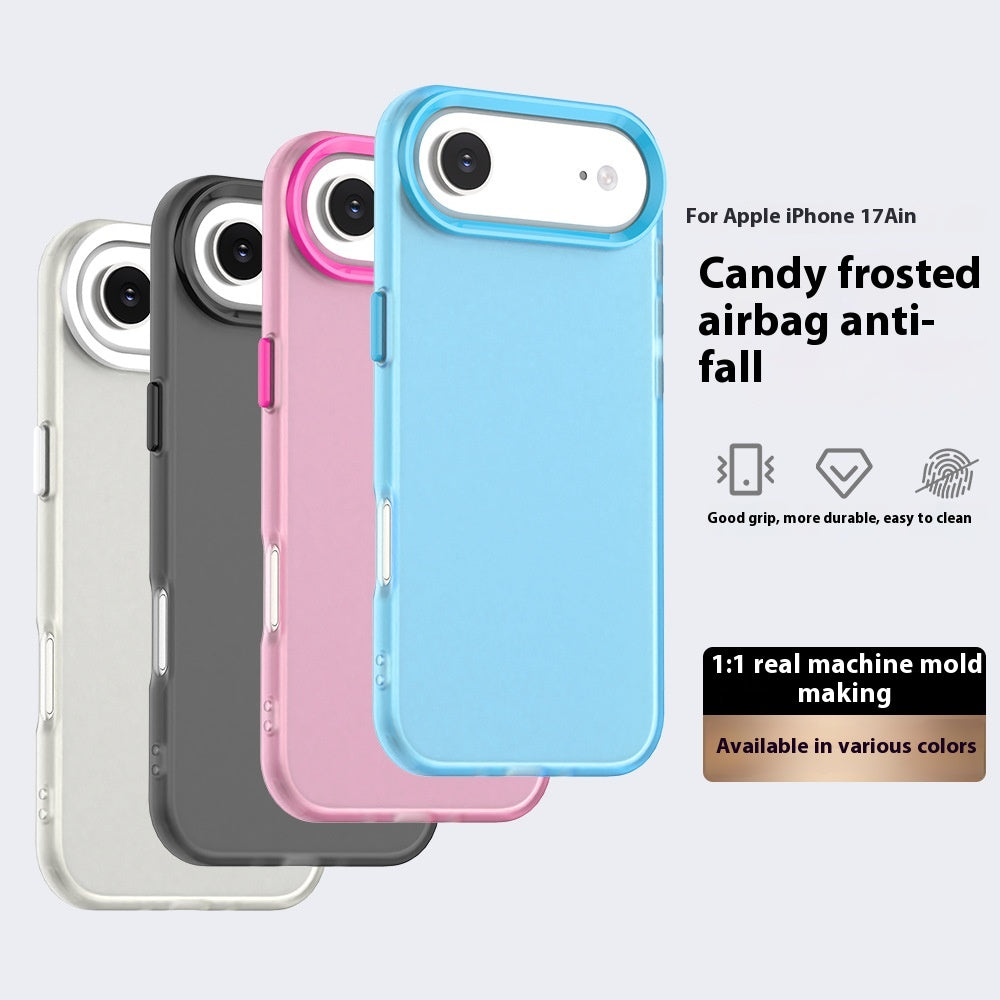 Airbag Anti-chute Candy Skin Feeling Frosted Phone Case