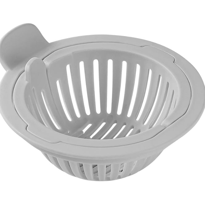 Panier filtre d'évier-blanc-1 pièce