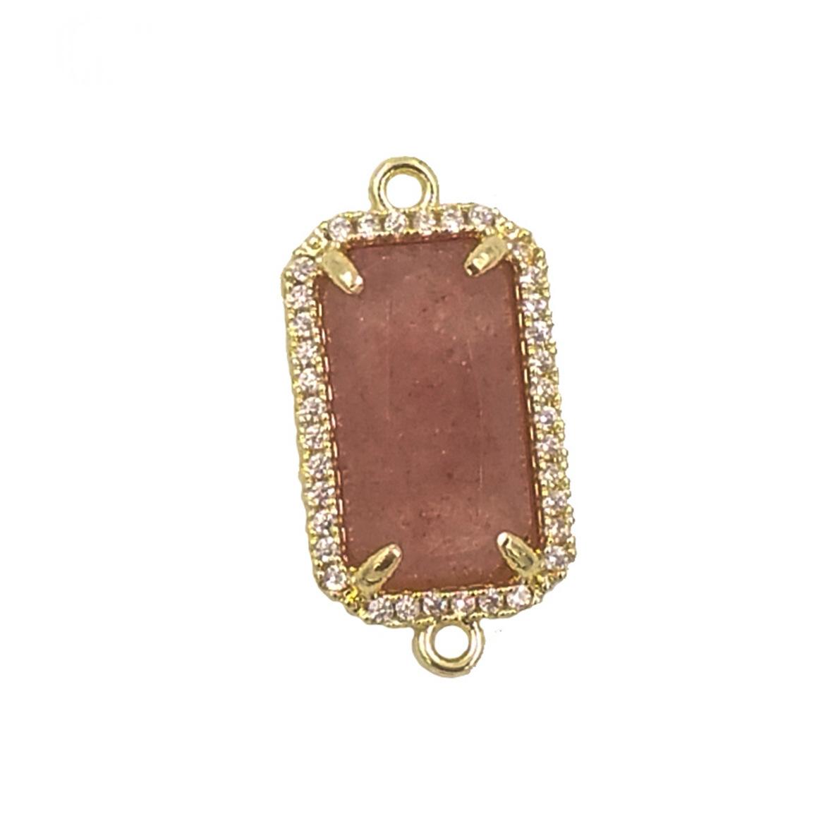 Pendentif Zircon-inlaid Connecteur Bricolage Accessoires de bijoux