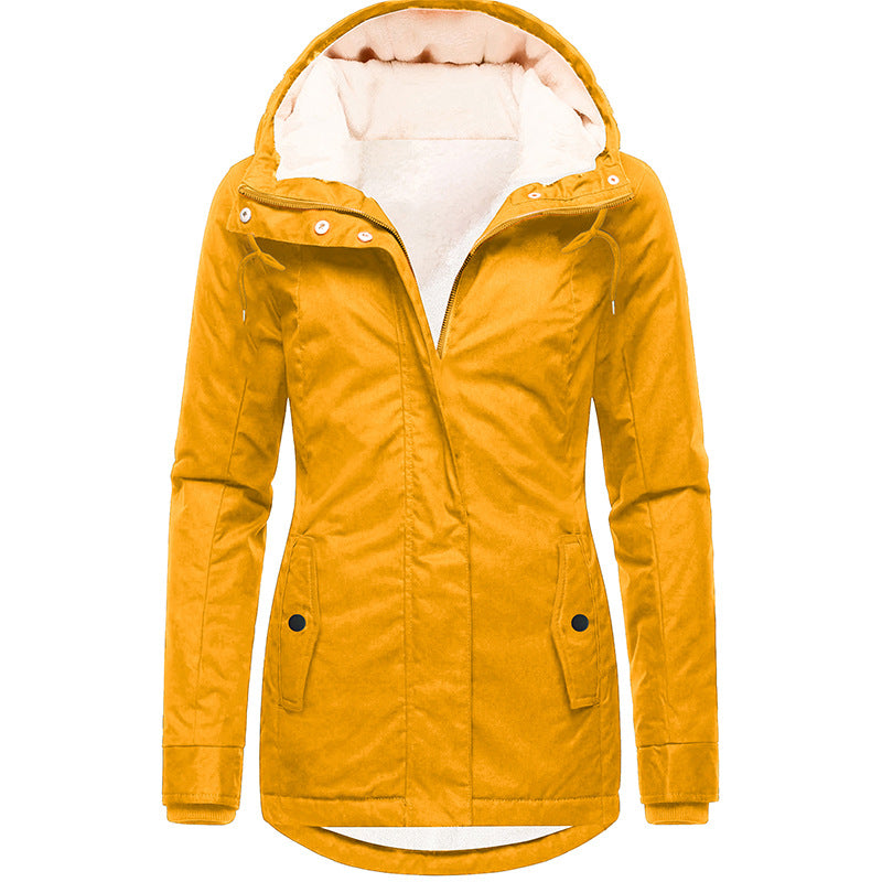 Veste à capuche polyvalente pour femme