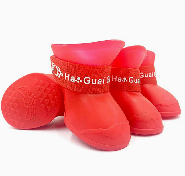 Chaussures créatives anti-dérapant doux Soled Pet Rain