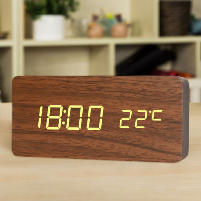 LED Lumineuse horloge murale électronique de mode