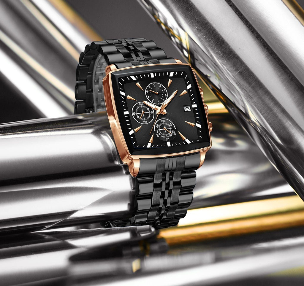 Montre Smart Homme High End avec Glow Imperméable Business multifonctionnel