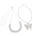 Élégant collier à maillons cubains pour femmes