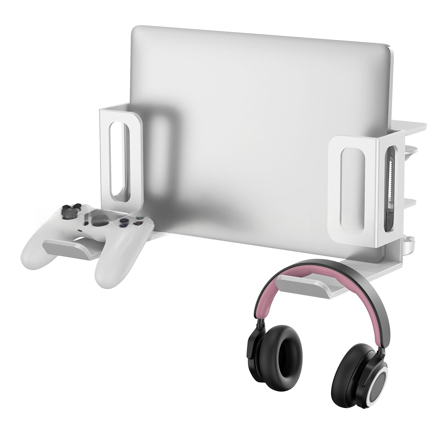 Support de refroidissement d'ordinateur portable latéral multifonctionnel non perçant
