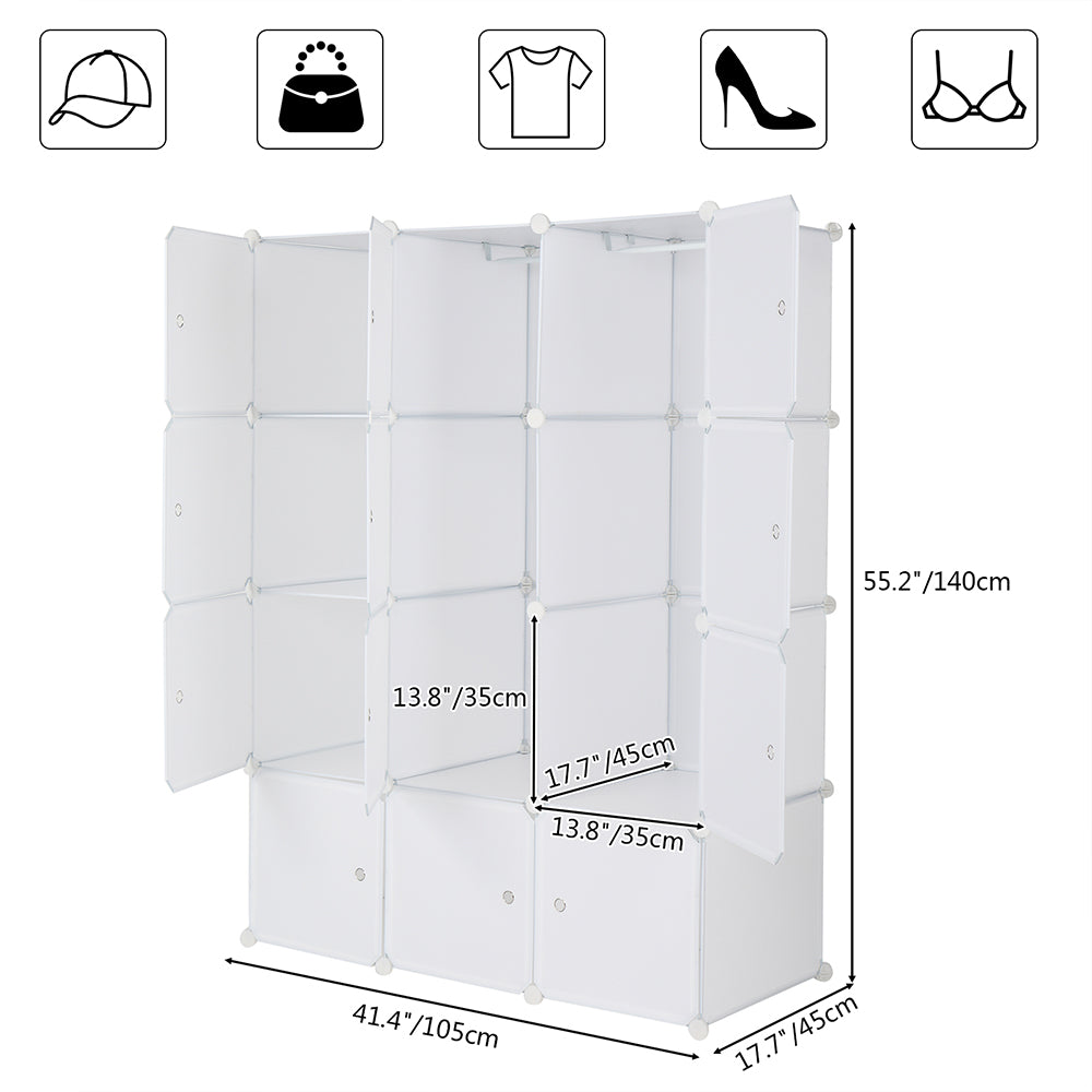 Armoire en cube de Rubik à 12 couches