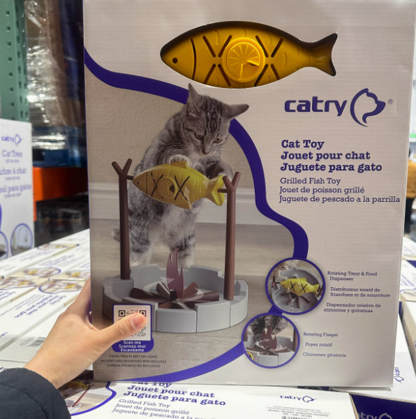 Distributeur de nourriture pour chats pour soulager l'ennui