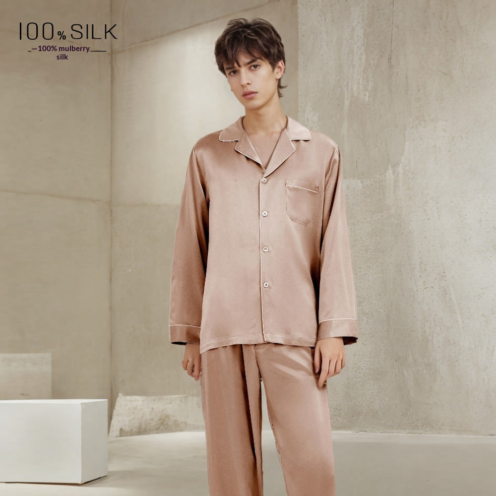 Mumi Pajamas en soie lourde pour les hommes